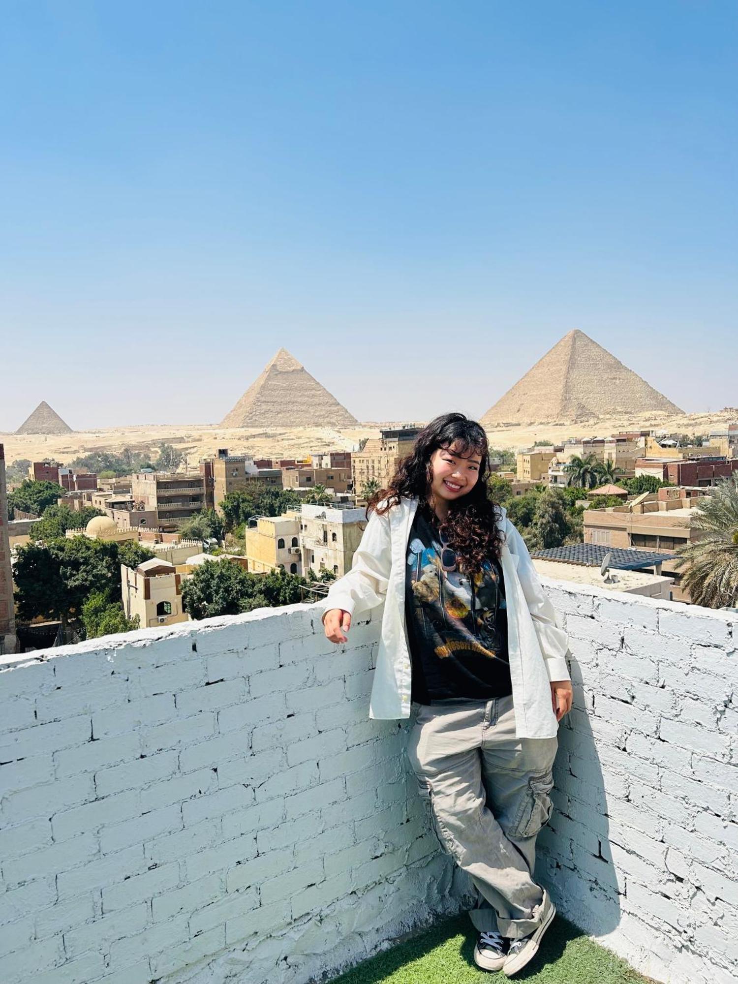 Loay Pyramids View Apartment ไคโร ภายนอก รูปภาพ